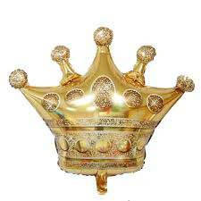 

Фольгированный шарик КНР (50х50 см) Корона золота, Разные цвета