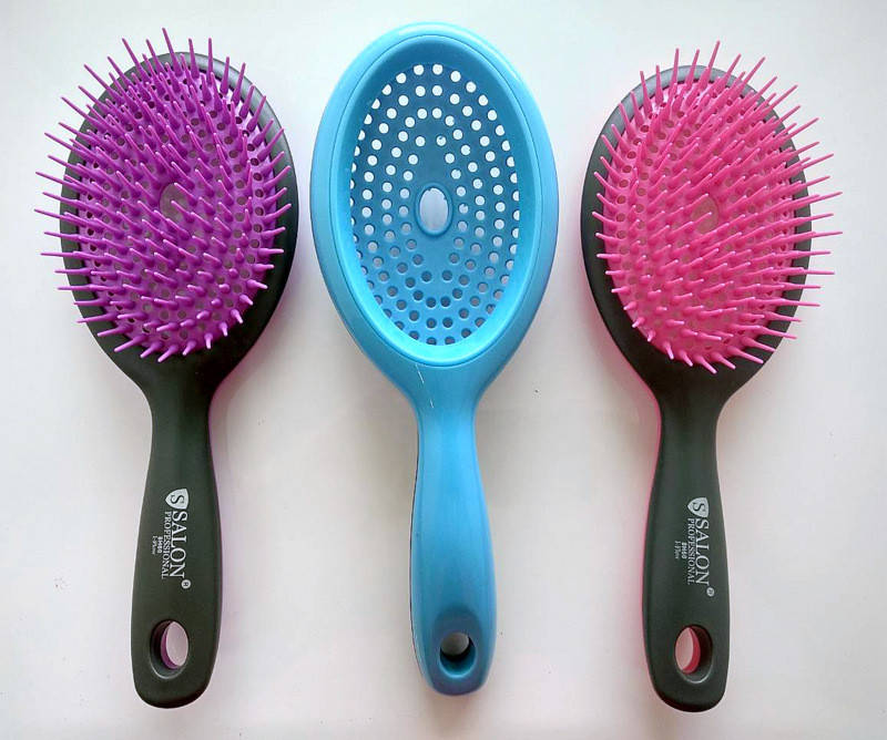 

Расчёска для волос продувная Salon Professional большая 8H60 Фиолетова