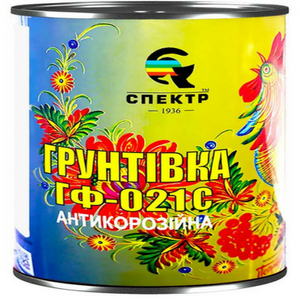 

Грунтовка ГФ 021 антикоррозионная светло-серая 2,8 кг, Светло-серый