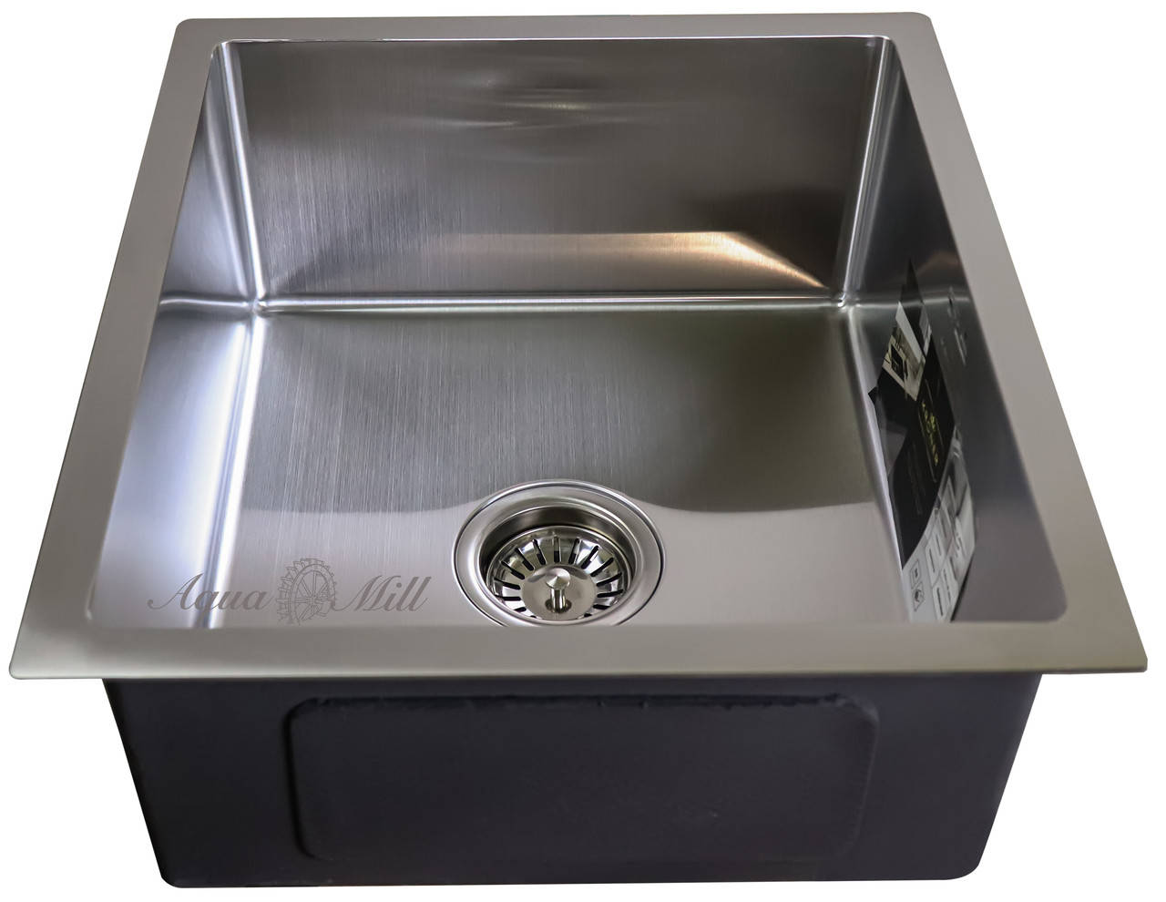 

Мойка из нержавеющей стали AquaMill (KRP) 4843 (подстольный монтаж) + решетка