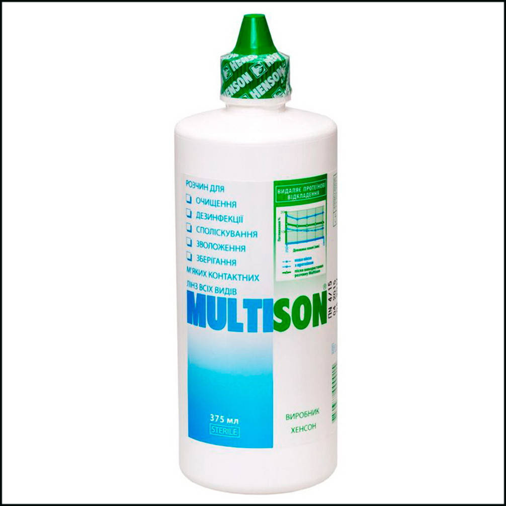 

Multison 375 мл Раствор для контактных линз