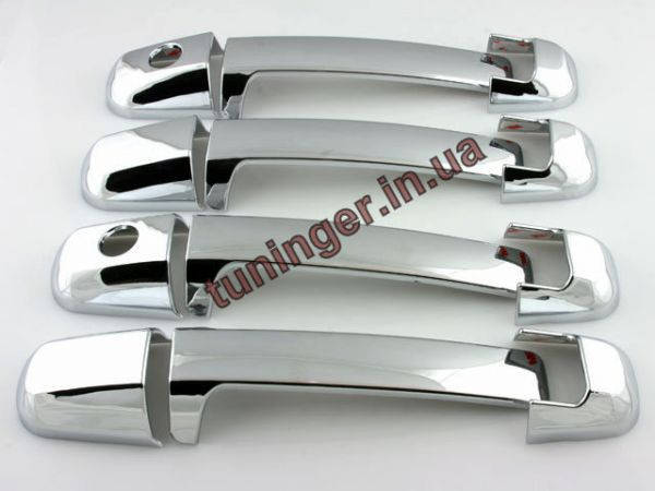 

Хром-накладки на ручки Kia Sorento 2002-2009 (Autoclover A269)