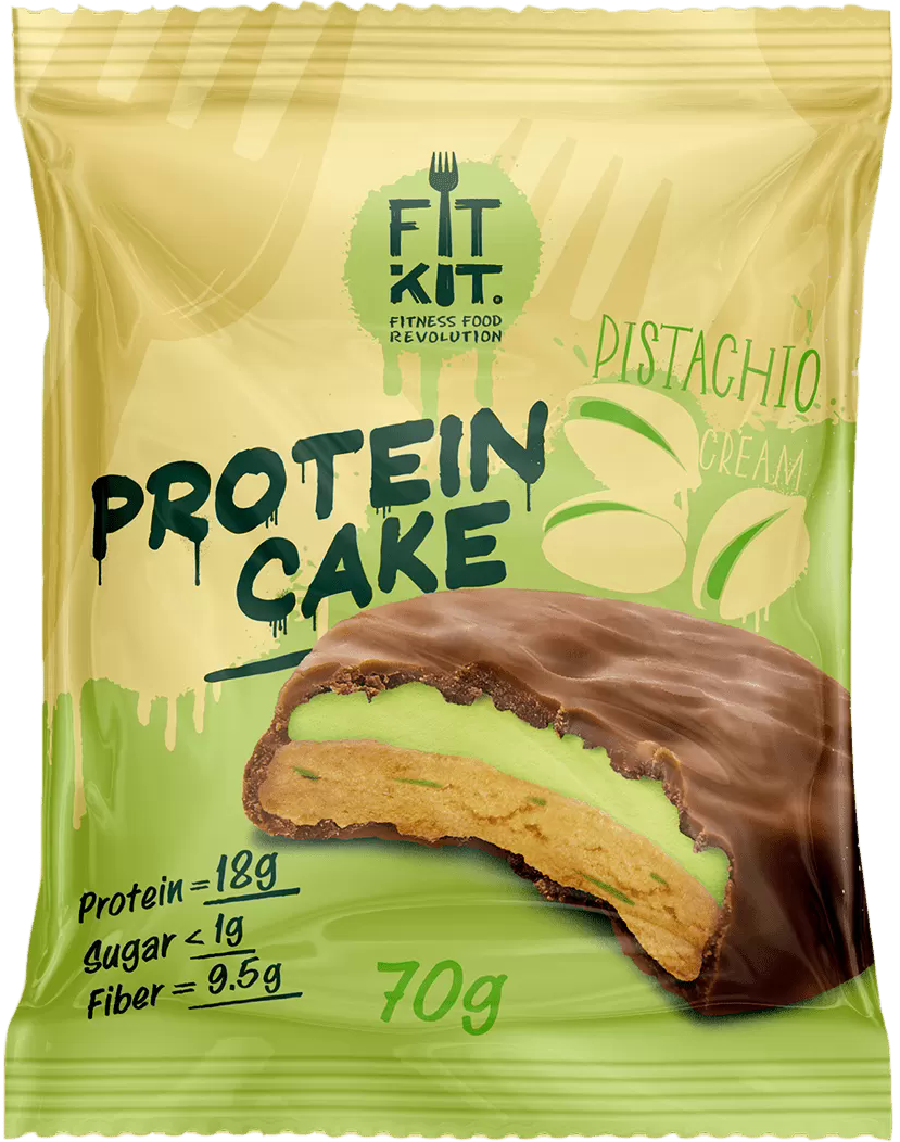 

Протеиновое печенье Souffle Fit Kit Фисташковый Крем (70 грамм)