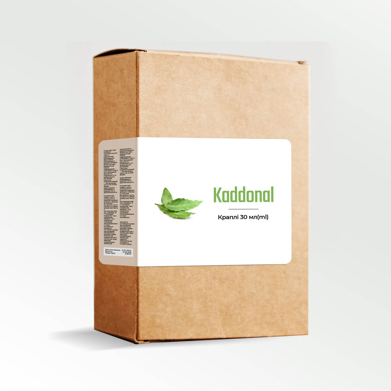

Kaddonal (Каддонал) капли от алкогольной зависимости