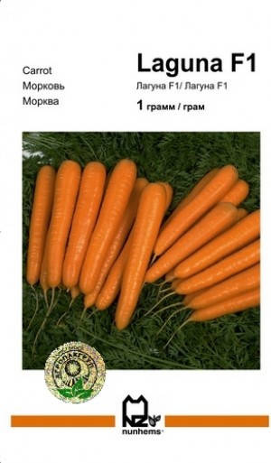 

Морква Лагуна F1 - 1 грам (Агропакгруп )