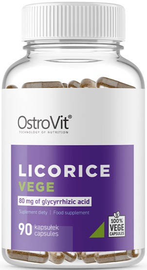 

Поддержка иммунитета OstroVit - Licorice VEGE (90 капсул)