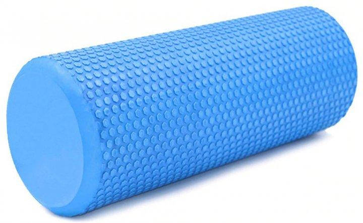 

Массажный ролик повышенной плотности SPORTMAX 30х15 см Синий, Ролик для пилатеса, Ролик для йоги