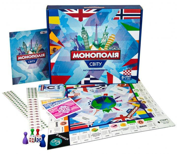

НАСТОЛЬНАЯ ИГРА "МОНОПОЛИЯ МИРА" 7007 STRATEG