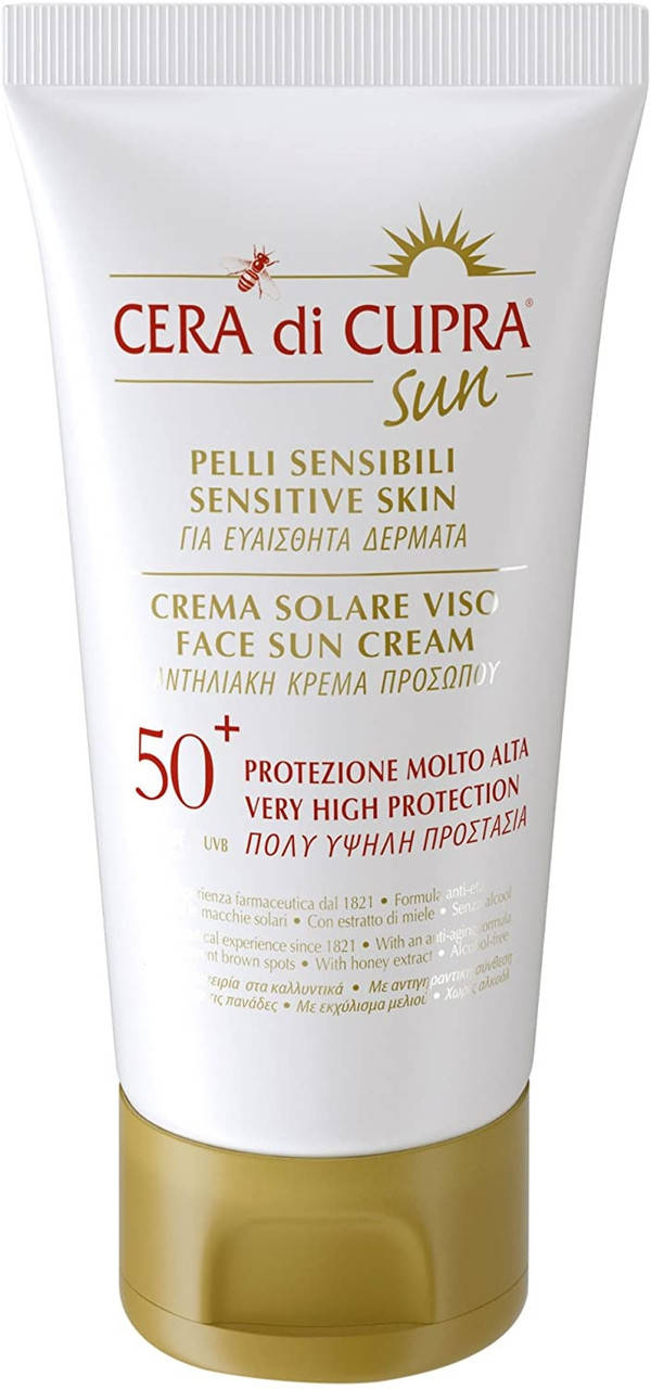 

Крем солнцезащитный Cera di Cupra Sun face cream SPF50 +, 75 мл