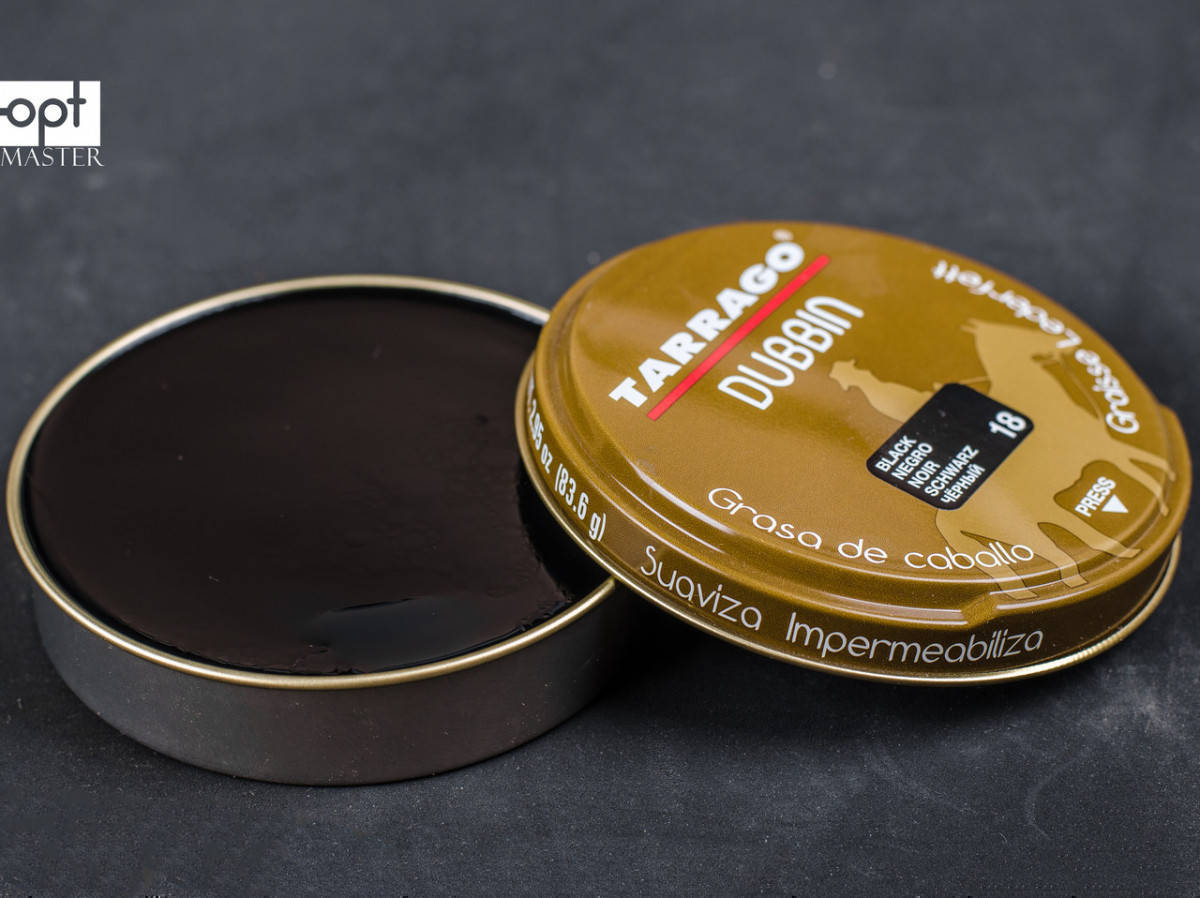 

Защитный черный жир для гладкой и жированной кожи Tarrago Dubbin Tin, 100мл,TCL53 (18)