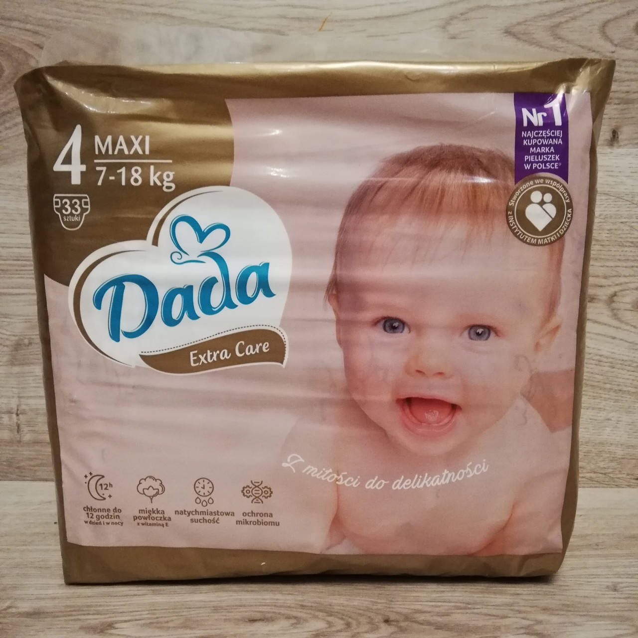 

Подгузники Dada Extra Care 4 Maxi (7-18 кг), 33 шт