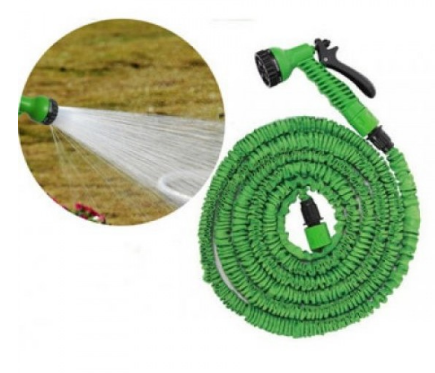 

Усиленный садовый шланг для полива XHose 45м. с распылителем и переходником Magic Hose! Скидочка