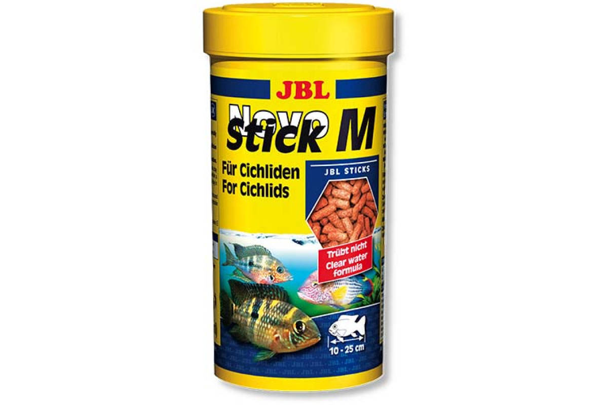 

JBL Novo Stick M корм в палочках для цихлид, 250 мл