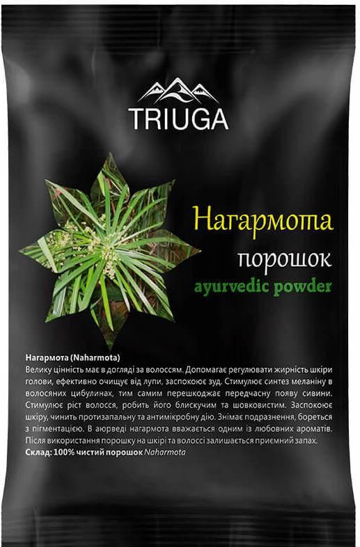 

Натуральный аюрведический порошок Нагармота, 50г, Триюга