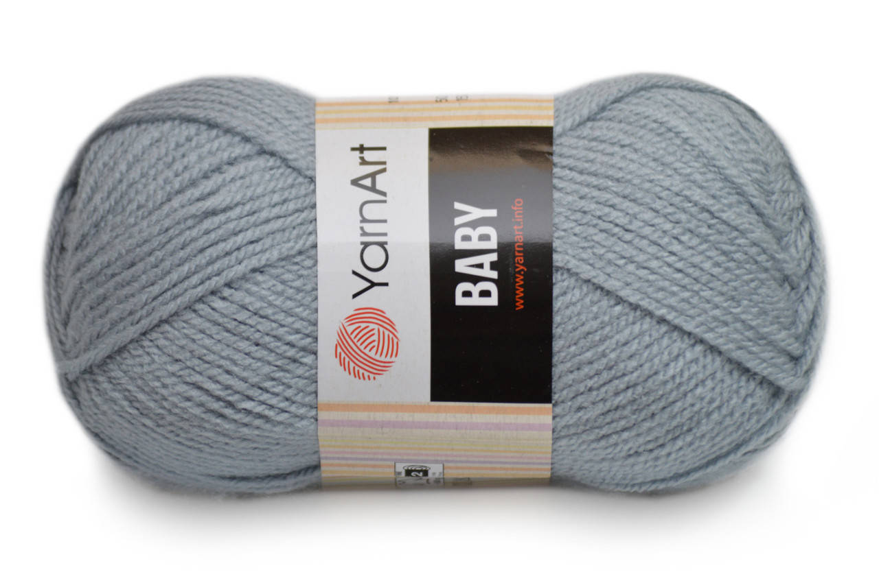 

YarnArt Baby, Серый №3072