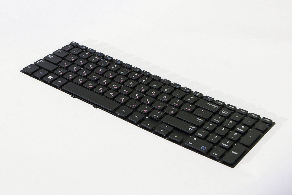 

Kлавиатура для ноутбука NP355V5X, NP550P5C, black, RU, Черный