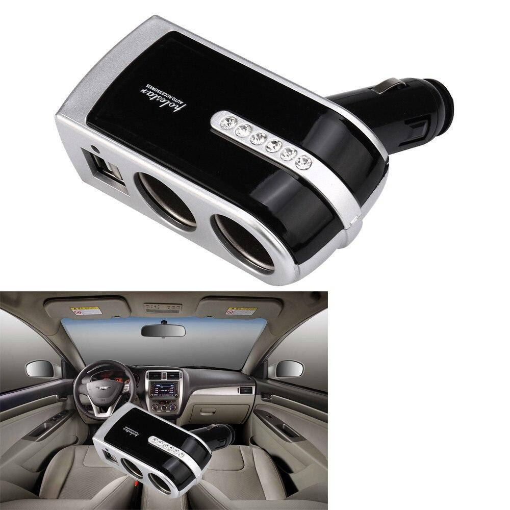 

Автомобильные зарядные устройство в прикуриватель USB Dual WF-0302