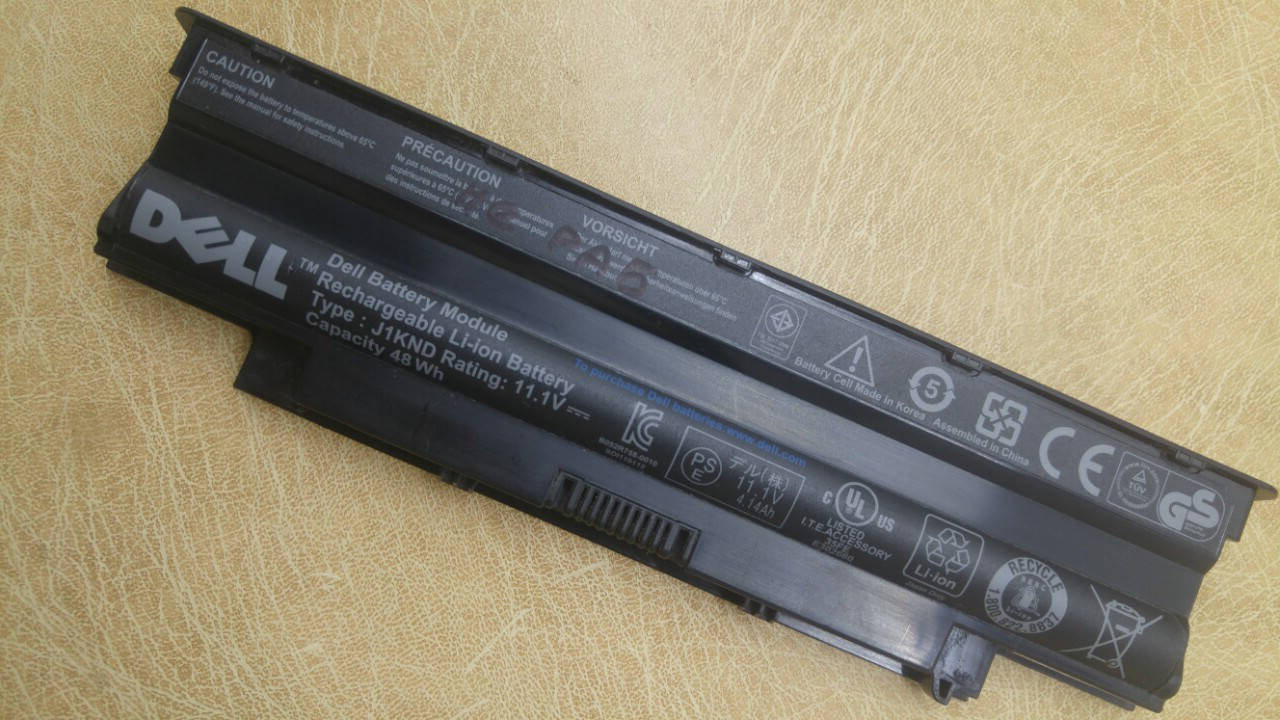 

Б/У Аккумулятор DELL J1KDN НЕ РАБОЧИЙ