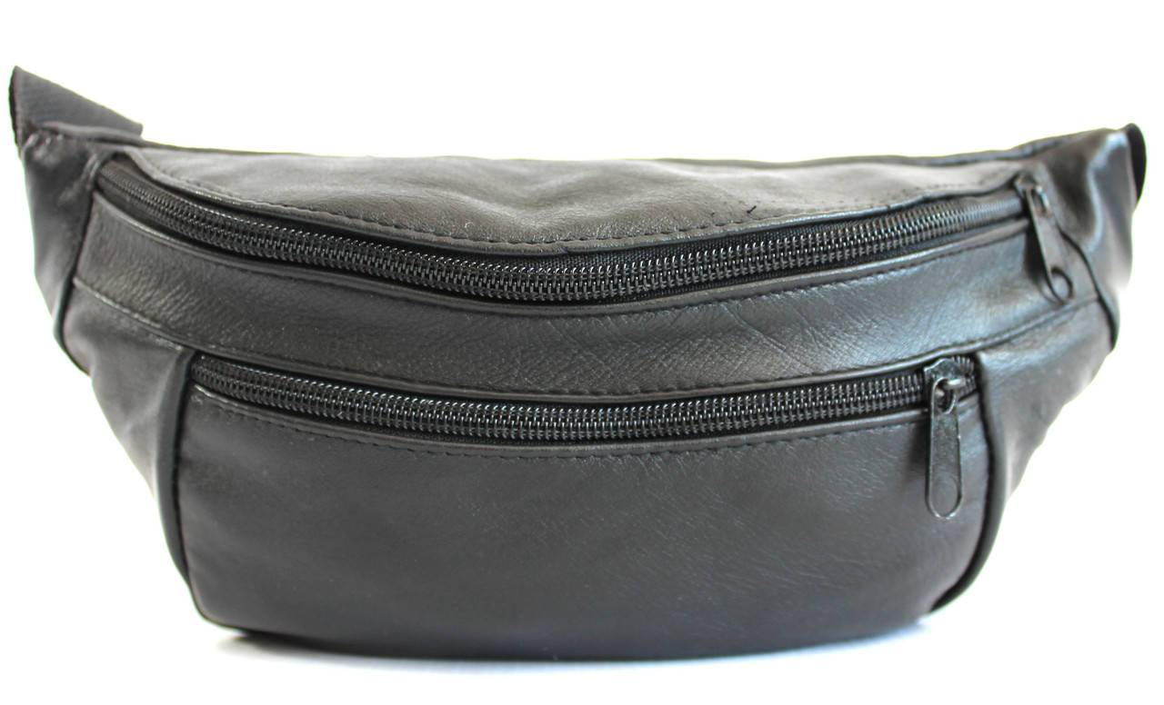 

Стильна чоловіча шкіряна сумка-бананка 1107