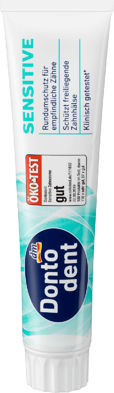 

Зубная паста Dontodent Sensitiv для чувствительных зубов,125 мл
