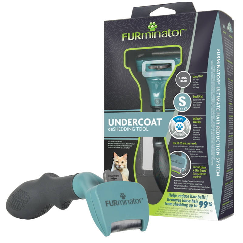 

Furminator Long Hair Small Cat фурминатор для длинношерстных кошек до 4,5кг