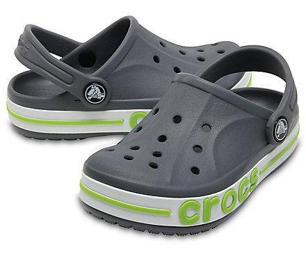 

Детские кроксы Crocs Bayaband Kids серые J2, Серый