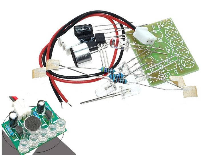 

Радиоконструктор LED-индикатор ритма мелодии