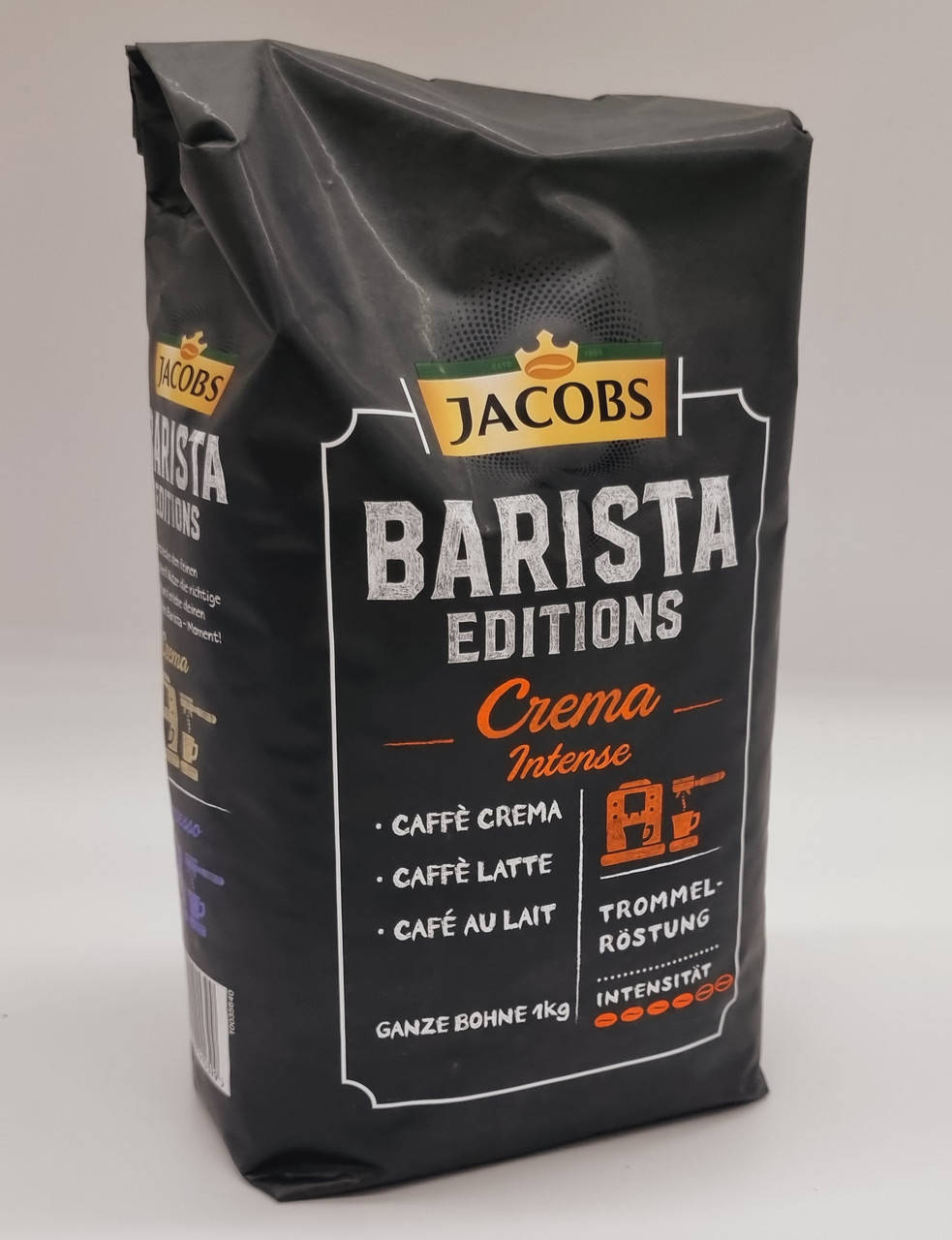 

Кофе в зернах Jacobs Barista Editions Crema Intense 1000г Германия