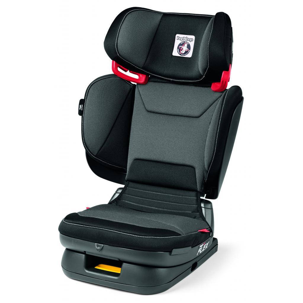 

Автокресло Peg-Perego Viaggio 2-3 Flex Crystal black (черный с серым), Темно-серый