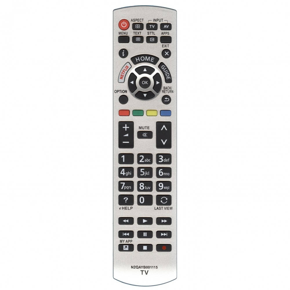 

Пульт для PANASONIC N2QAYB001115, Светло-серый