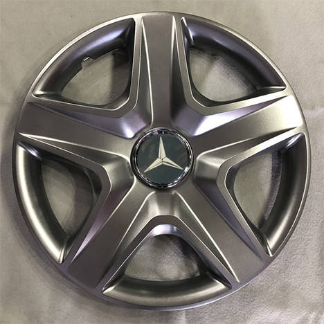

Колпаки Mercedes-Benz R15 серебро - (SJS ke2485) - комплект (4 шт.)