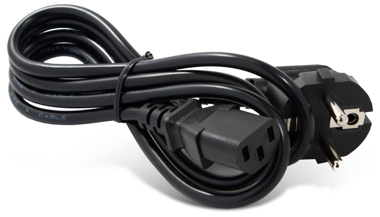 

Сетевой кабель питания IEC 60320 C13 компьютерный 220V (1.8 метра)