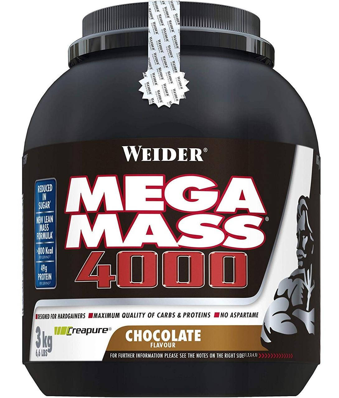 

Weider Mega Mass 4000 3000g