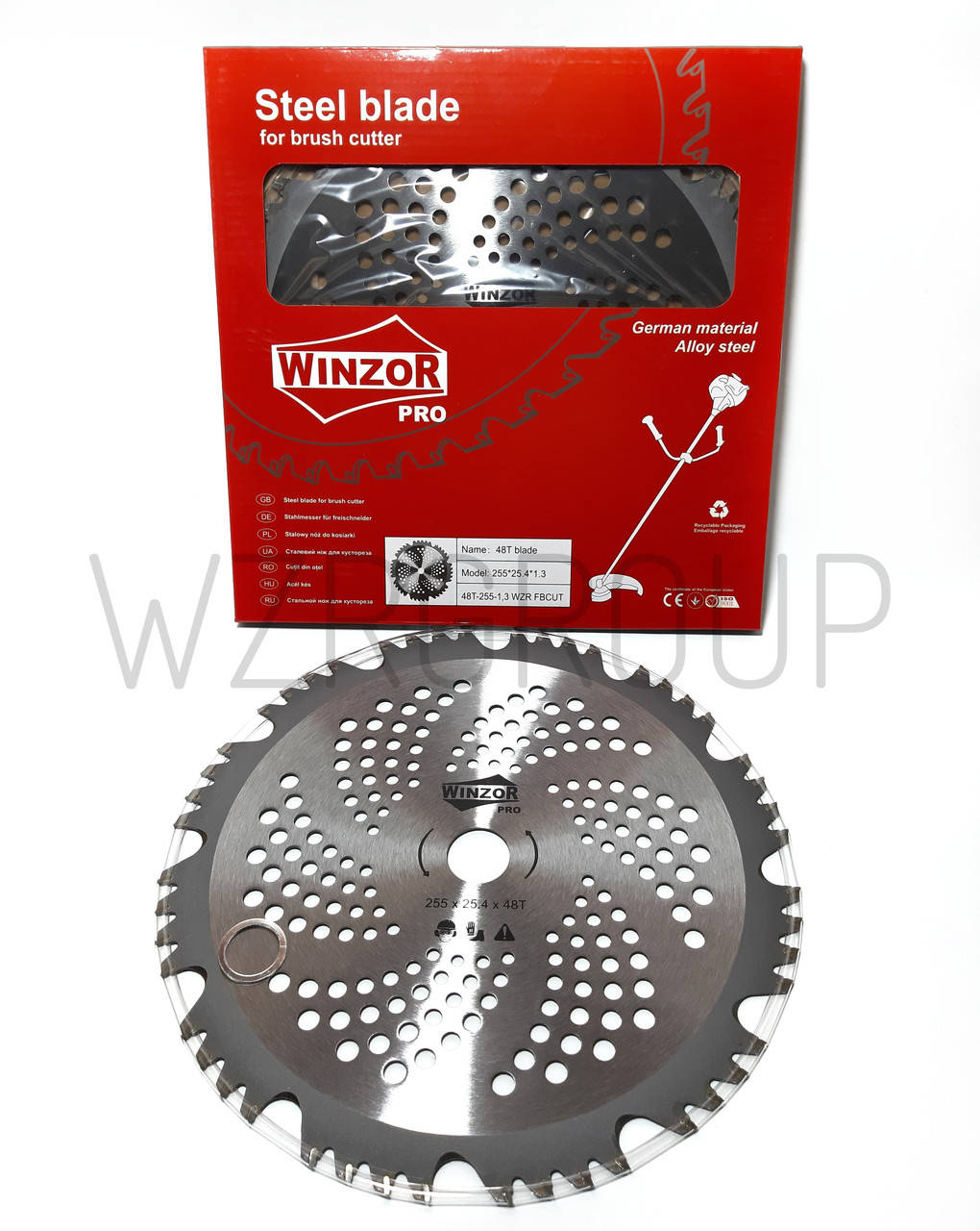 

Нож для косы Победит 255д.48T 25.4 1.3 WINZOR FBCUT