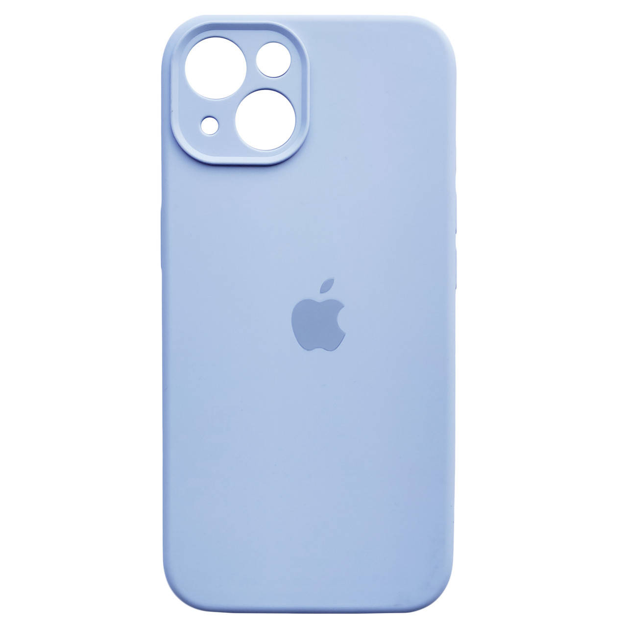 

Чехол Silicone Full Camera для Apple iPhone 13 Light Blue, Синий