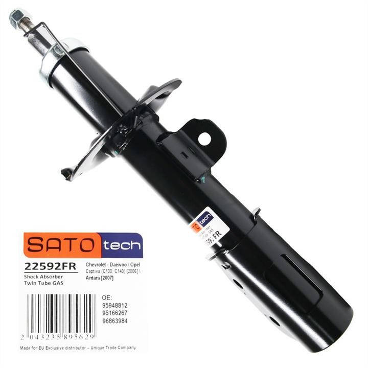 

Стойка амортизатора правая газомасляная Chevrolet Captiva SATO tech 22592FR