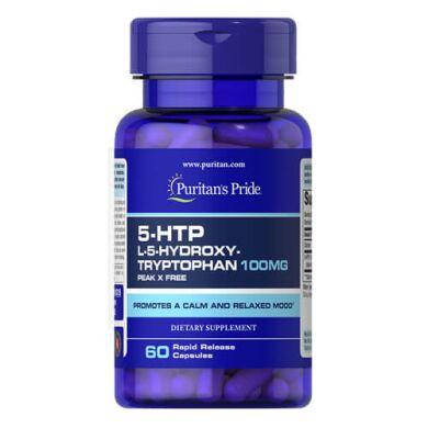 

Гидрокситриптофан - Puritan’s Pride 5-HTP (Hydroxytryptophan) 100 mg 60 cap