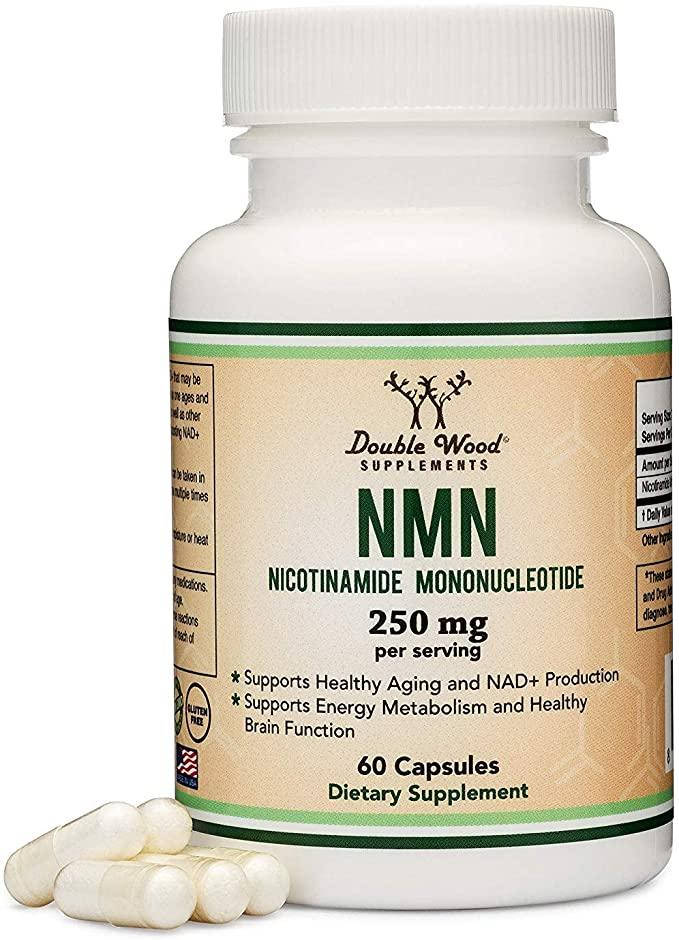 

Double Wood NMN Nicotinamide Mononucleotide / НМН Нікотинамід мононуклеотид 60 капс