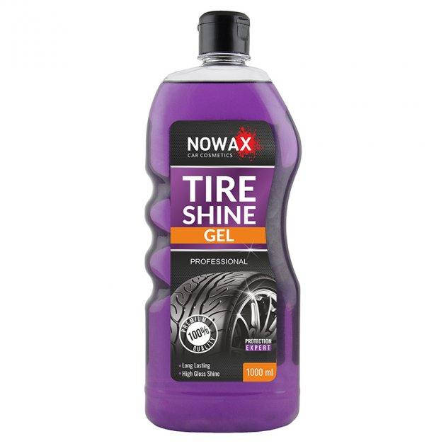 

Очиститель чернитель гель для шин NOWAX TIRE SHINE GEL 1л NX01160