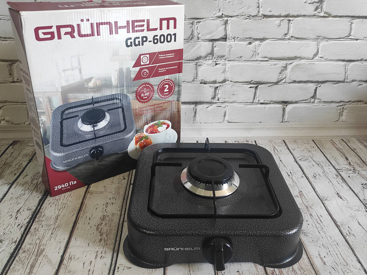 

Плита газовая Grunhelm GGP-6001