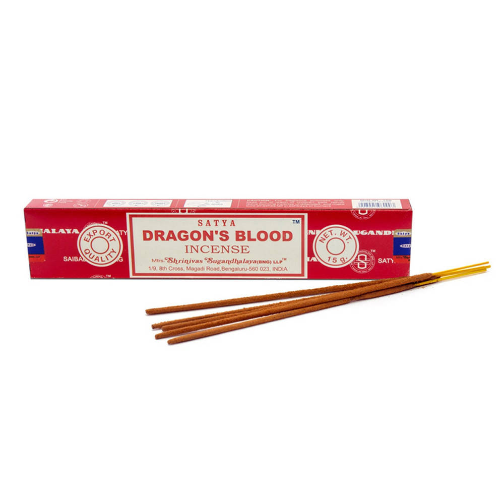 

Благовония КРОВЬ ДРАКОНА (DRAGON'S BLOOD, SATYA), 15 грамм - укрепляют и защищают ауру