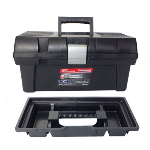 

Ящик для инструмента 16"Staff Basic Alu 415х226х200//Haisser