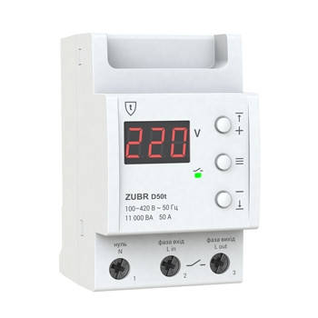 

Реле защиты Zubr D50t