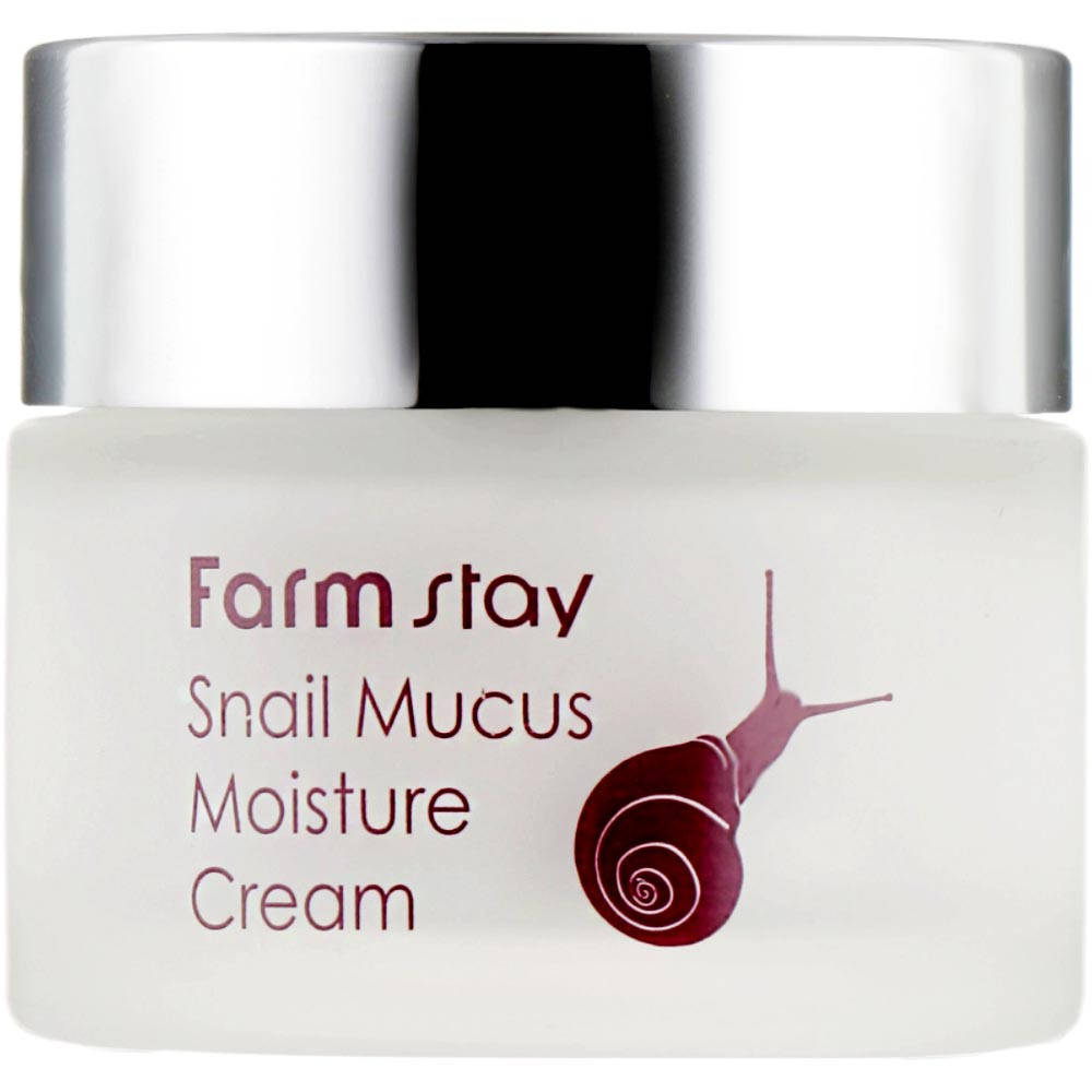

Увлажняющий крем для лица с муцином улитки Farmstay Snail Mucus Moisture Cream 50 г (8809426954537)