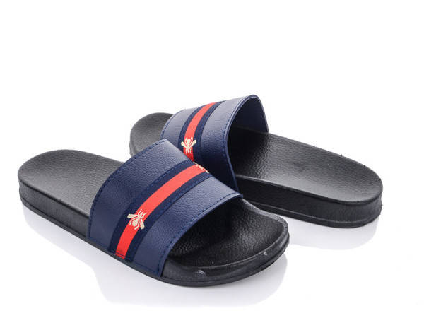 

Шлепанцы подросток мальчик синие 36-41 37, Синий