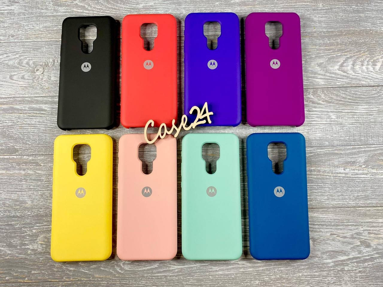 

Чехол Soft touch для Motorola Moto E7 Plus (8 цветов), Разные цвета