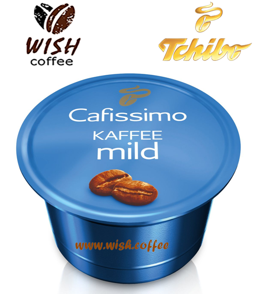 

Кофе в капсулах ЧИБО Кафиссимо/КАФИТАЛИ - Caffitaly Tchibo Cafissimo Kaffee Crema Mild Blue (короб 10 капсул)