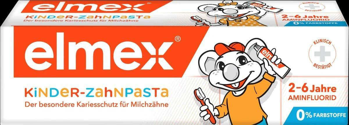 

Зубна паста дитяча "Elmex", від 2 до 6 років, 50 мл.