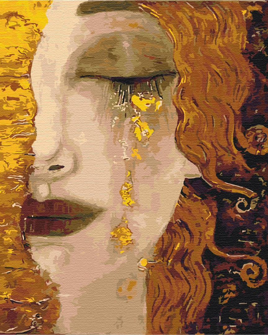 

Картина по номерам Brushme Золотые слезы. Анн-Мари Зильберман OBS51349 40x50 см