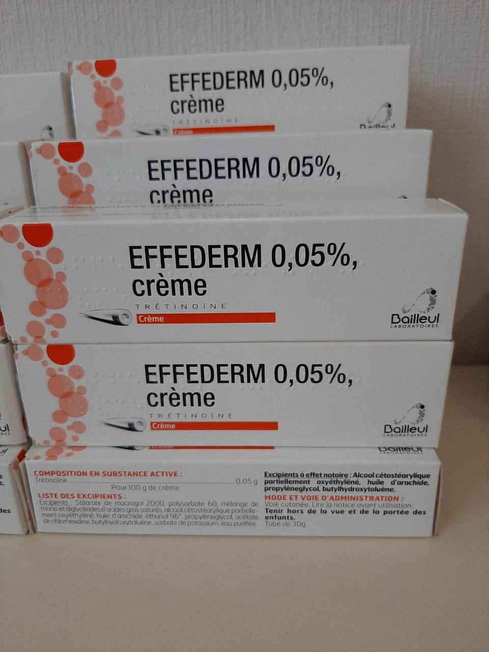 

Эффедерм (Третиноин) 0,05% крем 30 г / Effederm (Tretinoin) 0.05% crème 30 g